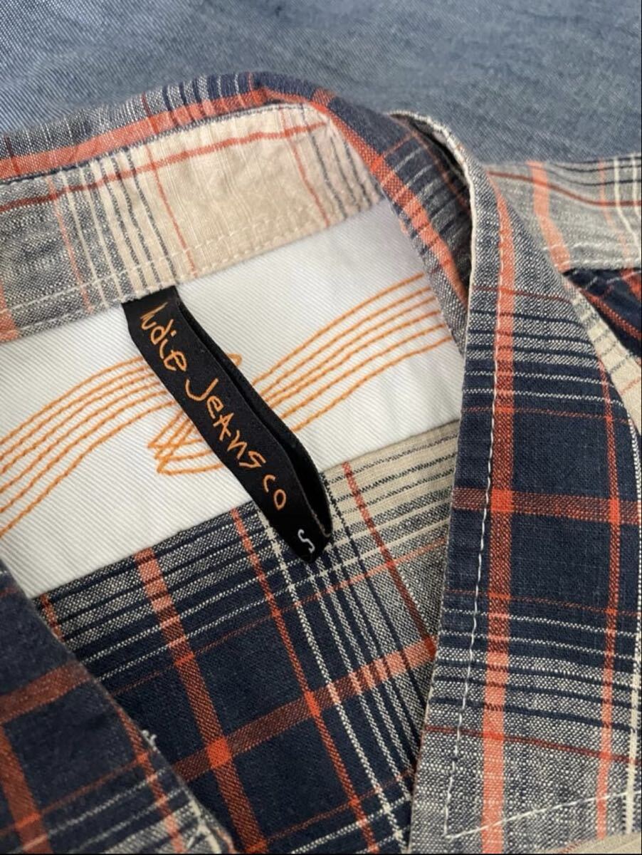 nudie JeAns co シャツ　S_画像4
