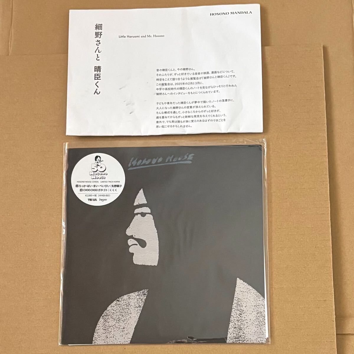 HOSONO HOUSE COVERS 限定 7inch 矢野顕子 くくく 角銅真実 原田郁子 細野晴臣 カクバリズム Haruomi Hosono 吉澤成友 丹野杏香 medium_画像1
