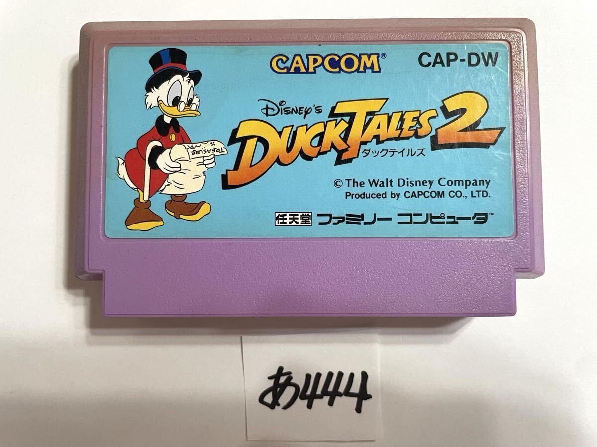 ダックテイルズ2 ファミコンソフト FC 【動作確認済み】No.あ444_画像1