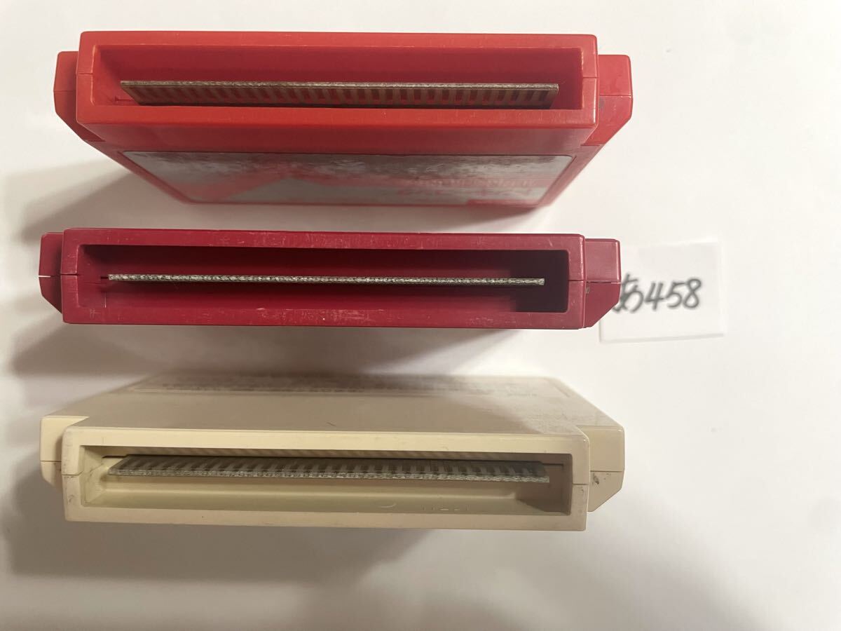 ドンキーコング ドンキーコングJR ドンキーコング3 3個セット ファミコンソフト FC 【動作確認済み】No.458_画像3