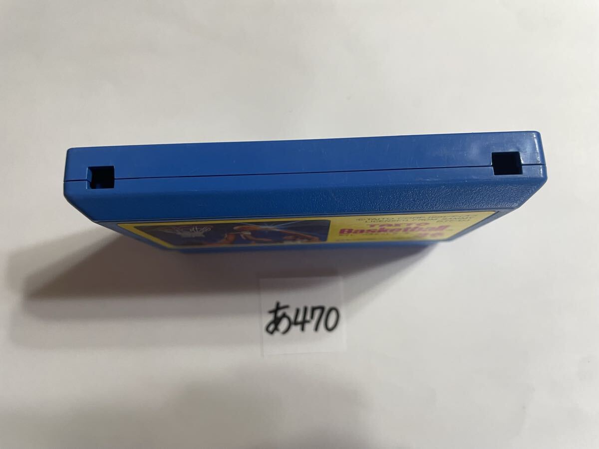 タイトーバスケットボール ファミコンソフト FC 【動作確認済み】No.あ470_画像4