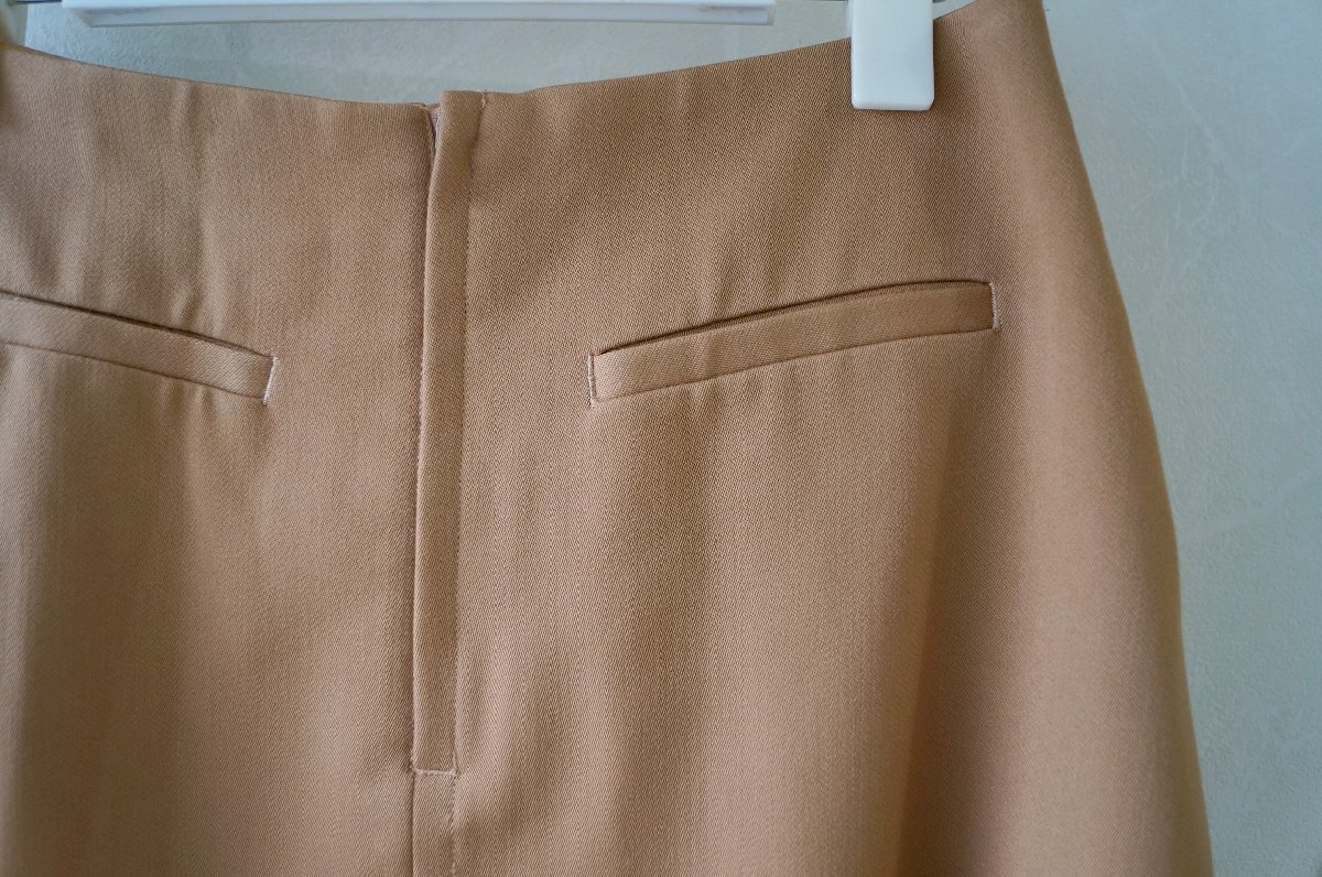 ★martinique（マルティニーク）*秋冬オススメ ウール混フレアスカート　キャメル2*　古着のgplus広島　2511t1　_画像7