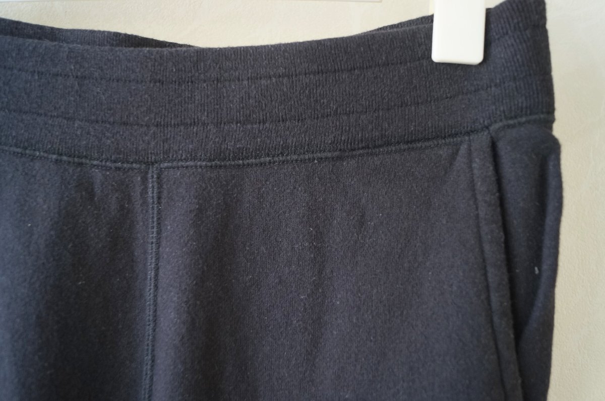 ★Deuxieme Classe (ドゥーズィエムクラス) *ウール混 イージーパンツ 裏起毛スウェット　/黒 38 *古着のgplus広島　2511t4_画像6