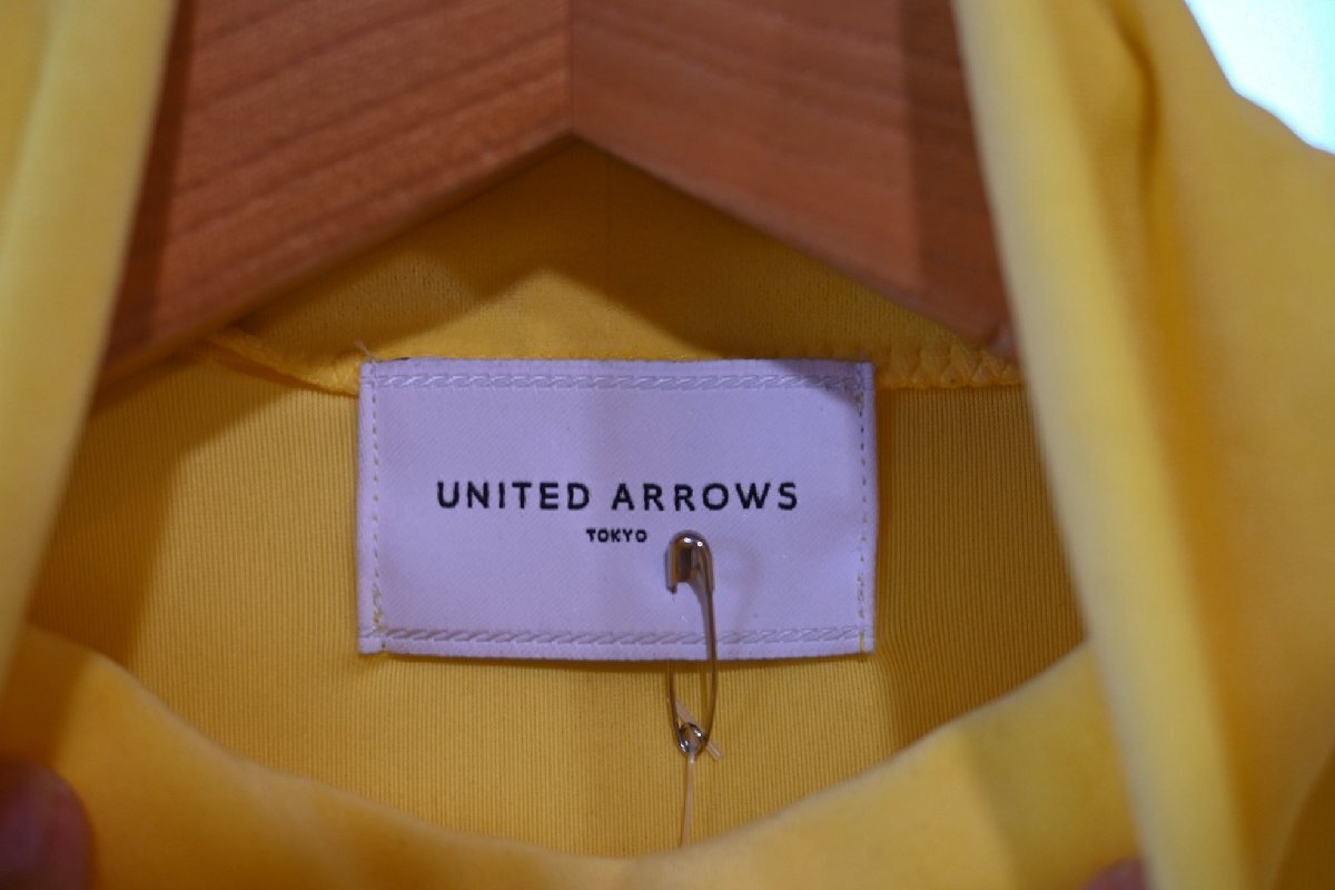 ★送料無料！2022年　ユナイテッドアローズ　*薄手ベロア　タートルネックカットソー//定価￥12.100*　古着のgplus広島　2511r1_画像4