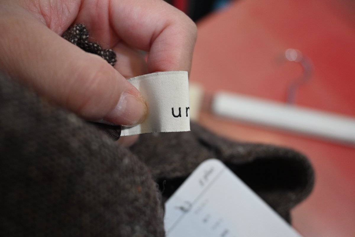 ★uncrave/アンクレイヴ　*ネップツイード　オールインワン/size;2　ブラウン//定価￥29.920*　古着のgplus広島　2511r1_画像5