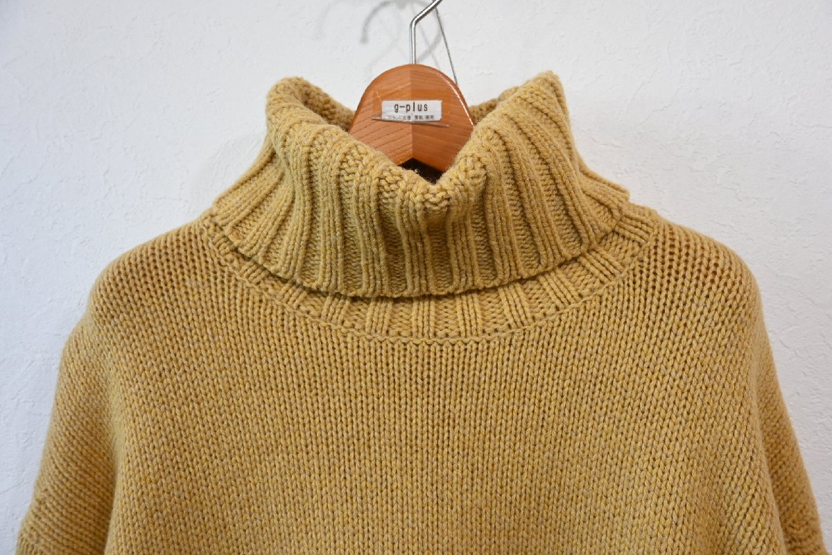 ★トゥモローランド/GALERIE VIE　*スーパーファインウール　タートルネックニットプルオーバー//定価￥26.400*　古着のgplus広島　2511r4_画像3