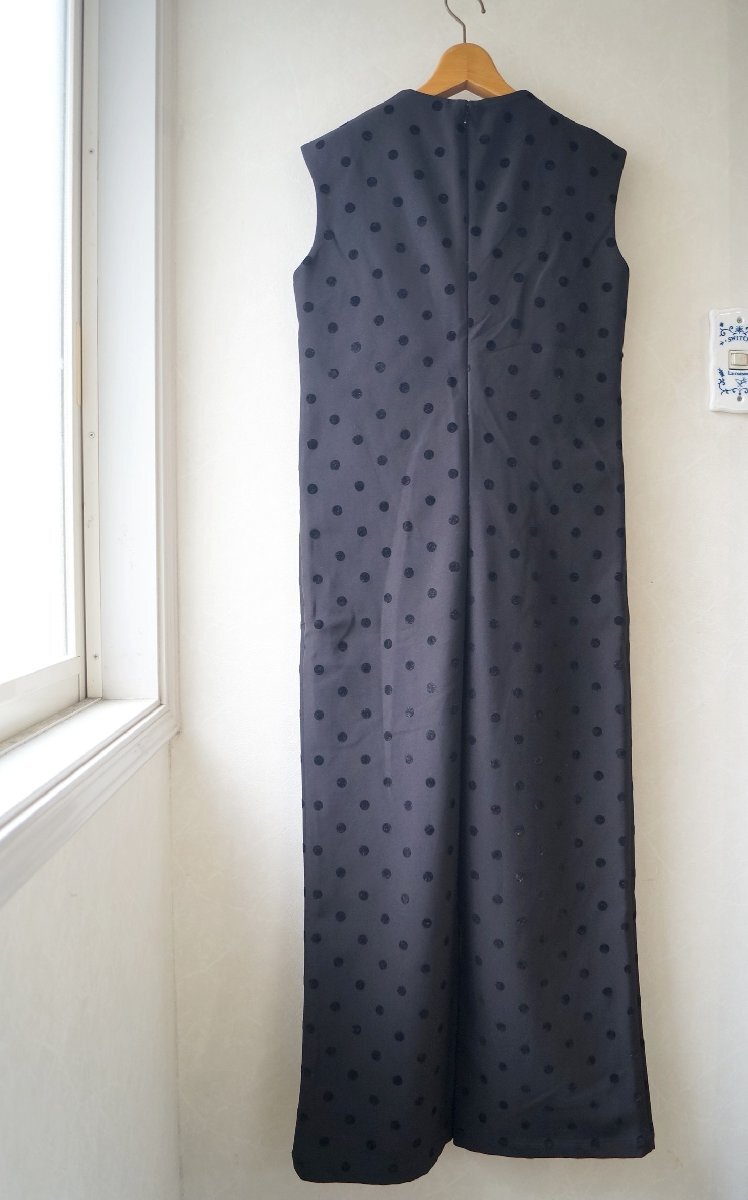 ★ birthday bash / バースデーバッシュ * フロッキープリント ドットオールインワン　/黒　*　古着のgplus広島　2511t3_画像2