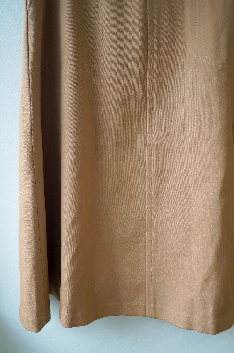 ★martinique（マルティニーク）*秋冬オススメ ウール混フレアスカート　キャメル2*　古着のgplus広島　2511t1　_画像4