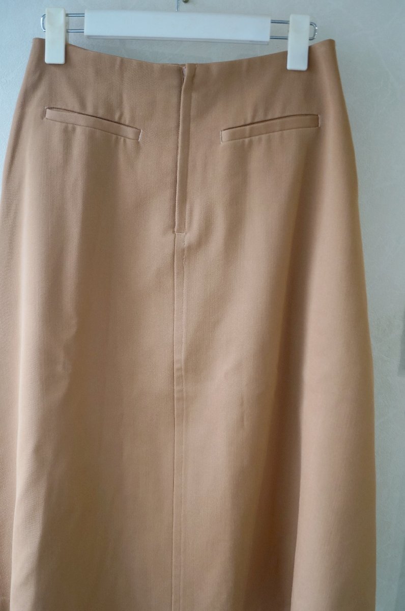 ★martinique（マルティニーク）*秋冬オススメ ウール混フレアスカート　キャメル2*　古着のgplus広島　2511t1　_画像5