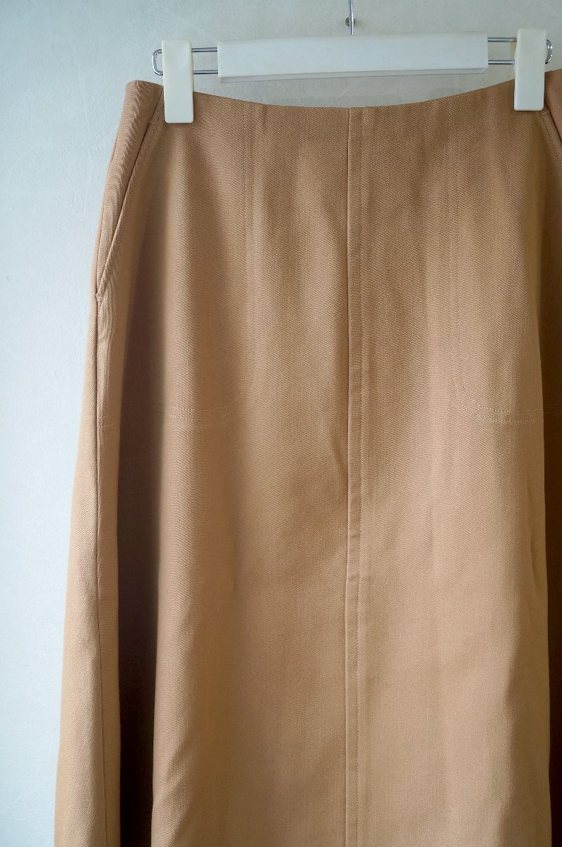 ★martinique（マルティニーク）*秋冬オススメ ウール混フレアスカート　キャメル2*　古着のgplus広島　2511t1　_画像3