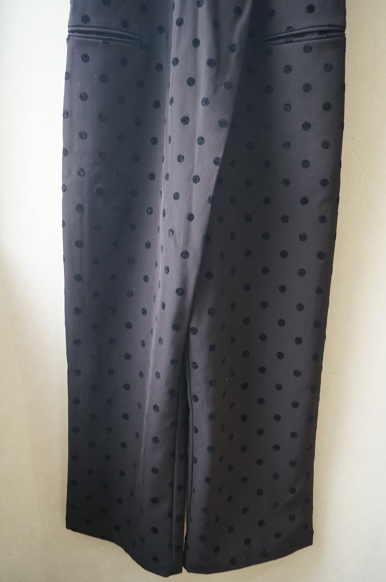 ★ birthday bash / バースデーバッシュ * フロッキープリント ドットオールインワン　/黒　*　古着のgplus広島　2511t3_画像4