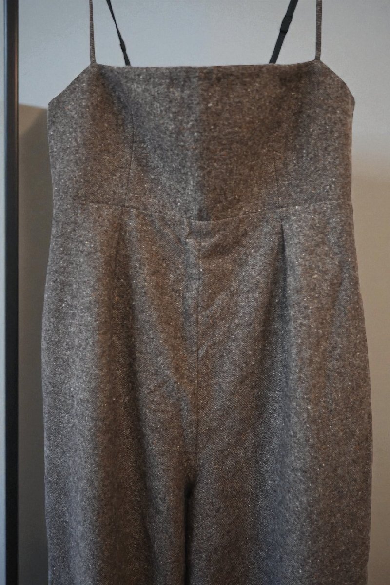 ★uncrave/アンクレイヴ　*ネップツイード　オールインワン/size;2　ブラウン//定価￥29.920*　古着のgplus広島　2511r1_画像3