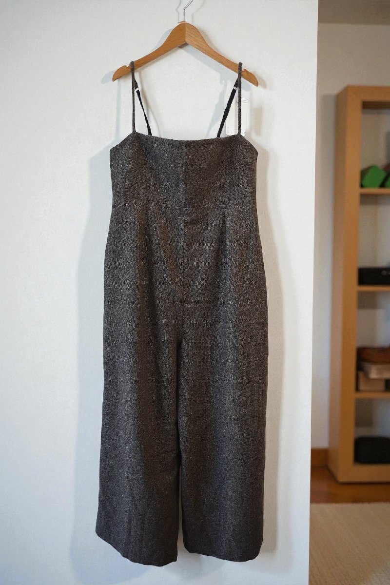 ★uncrave/アンクレイヴ　*ネップツイード　オールインワン/size;2　ブラウン//定価￥29.920*　古着のgplus広島　2511r1_画像1