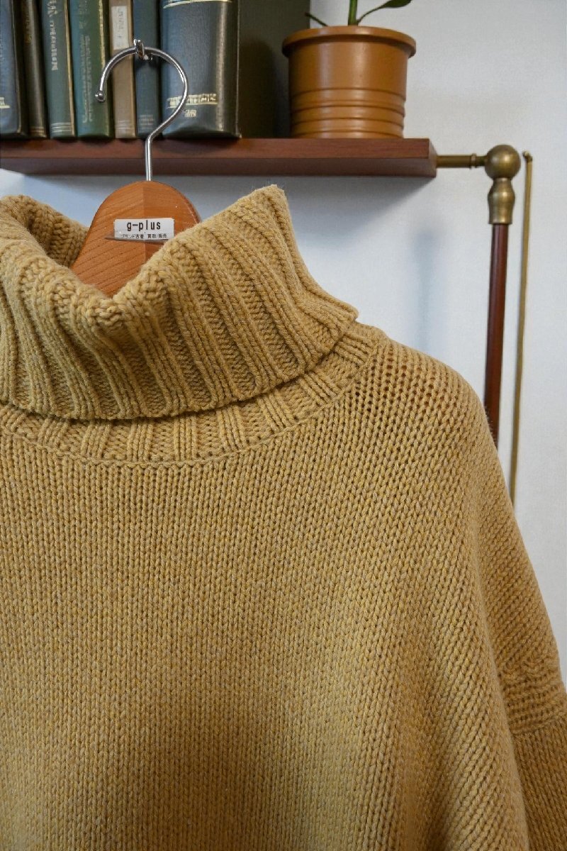★トゥモローランド/GALERIE VIE　*スーパーファインウール　タートルネックニットプルオーバー//定価￥26.400*　古着のgplus広島　2511r4_画像4