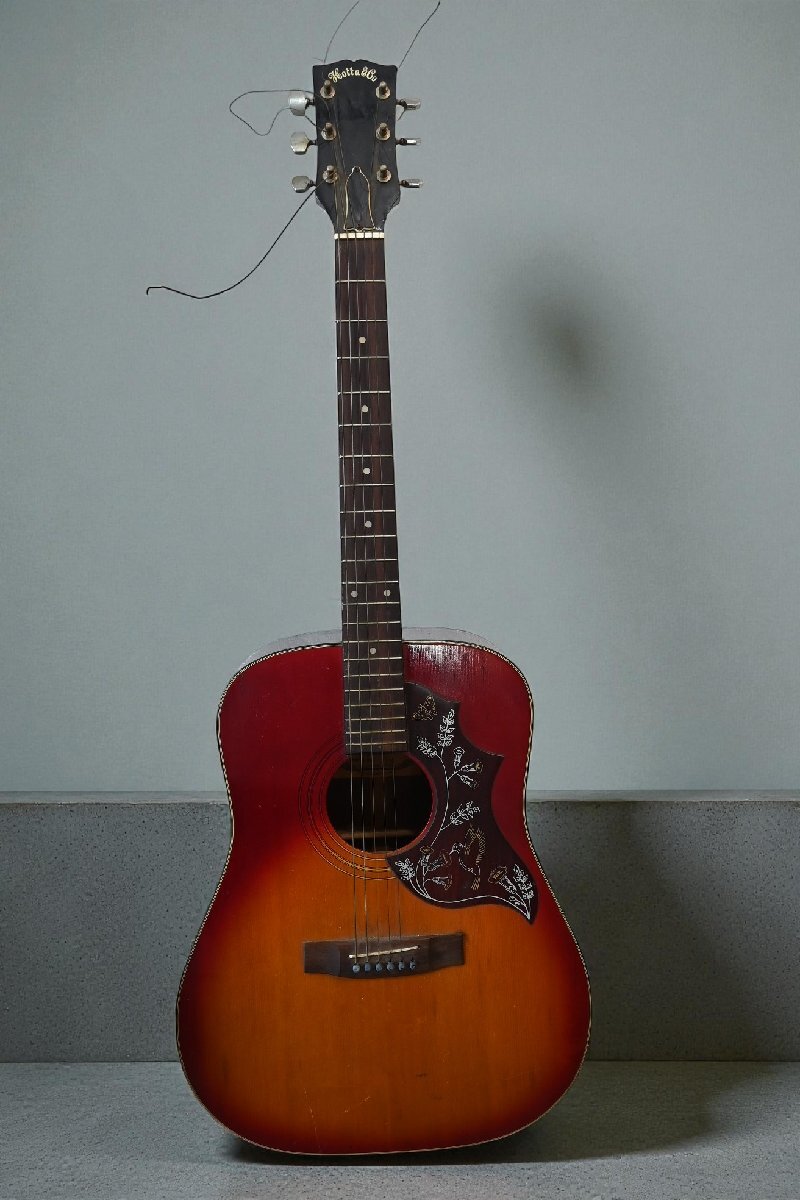 ○アコースティックギター 2点セット HOTTA 艶のよいギター 古道具のgplus広島 2511i_画像4