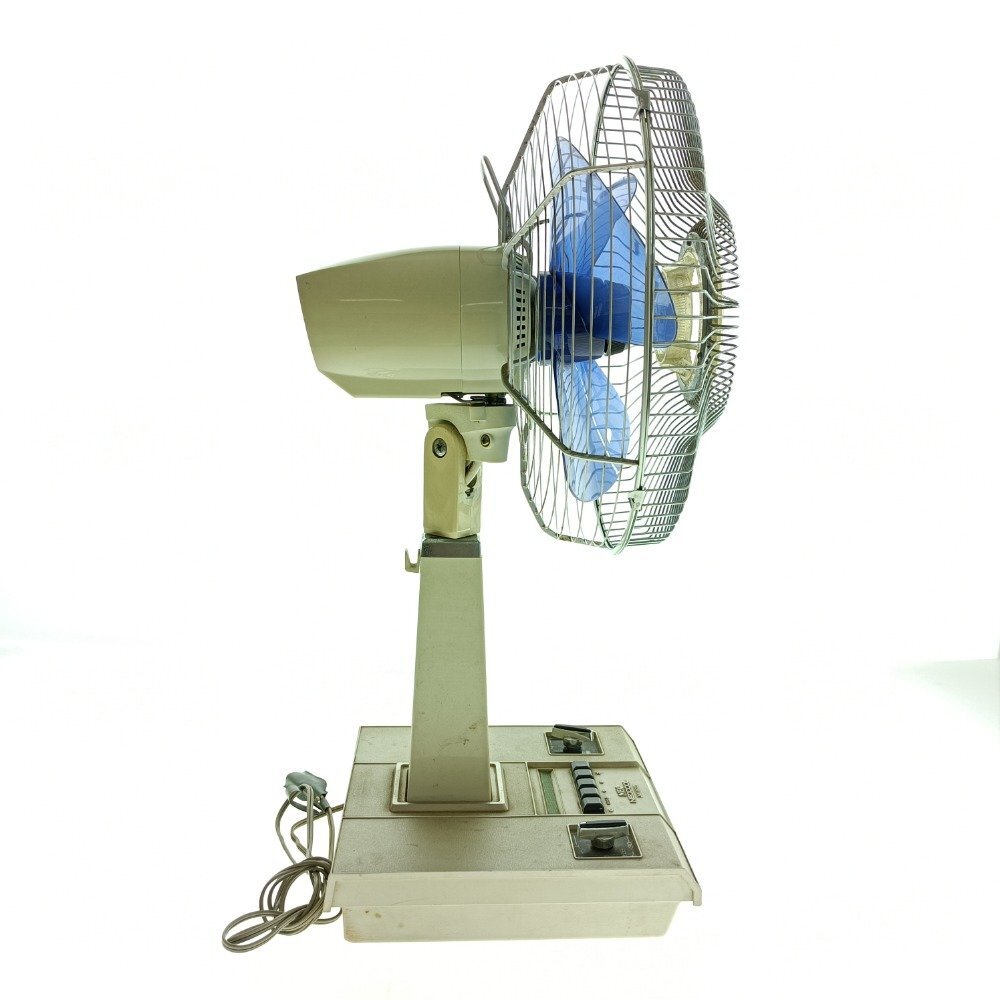  редкий NEC New Japan электрический retro вентилятор стандарт сиденье ..NF-30TL голубой 3 крыльев корень диаметр 30cm Showa Retro античный подлинная вещь Junk б/у 