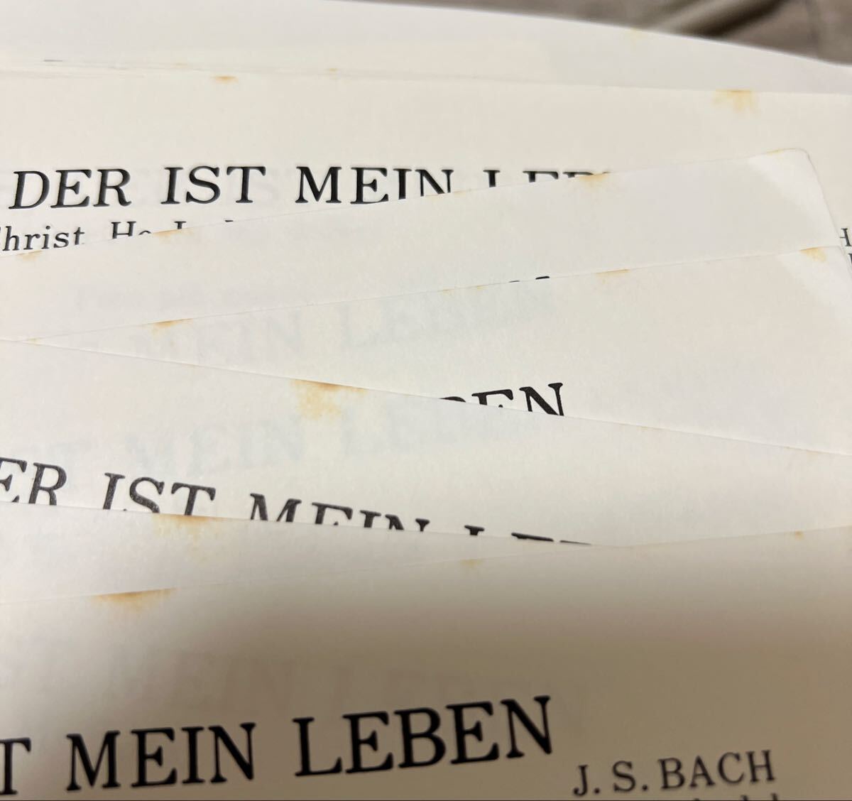 絶版？　バッハ( カイリエ編 )キリストこそ我が命 _画像6