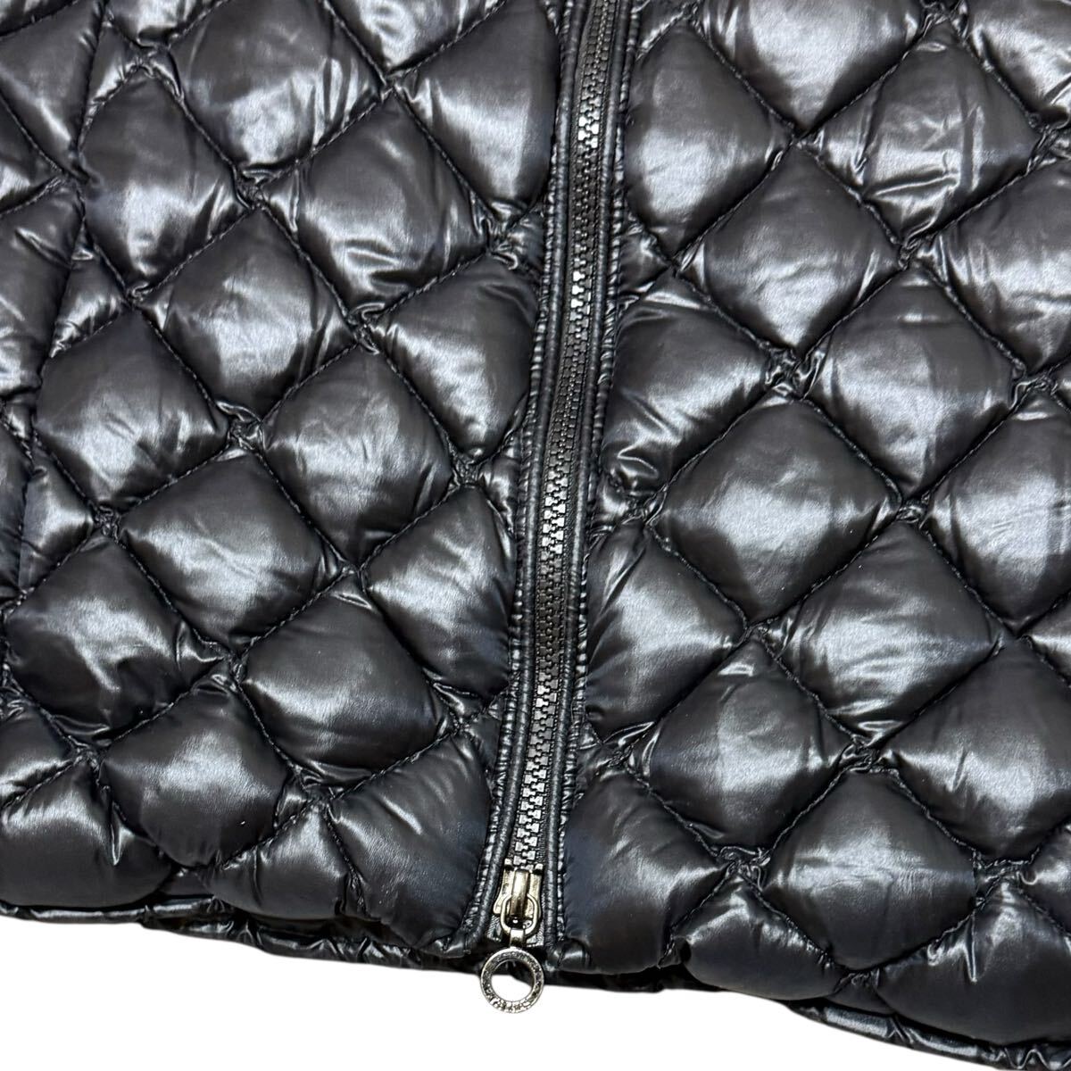 1円〜　極美品 タトラス DEADIA キルティング ダウンコート ファー付き 03 TATRAS ブラック ダウンジャケット Aライン ダウンジャケット _画像5