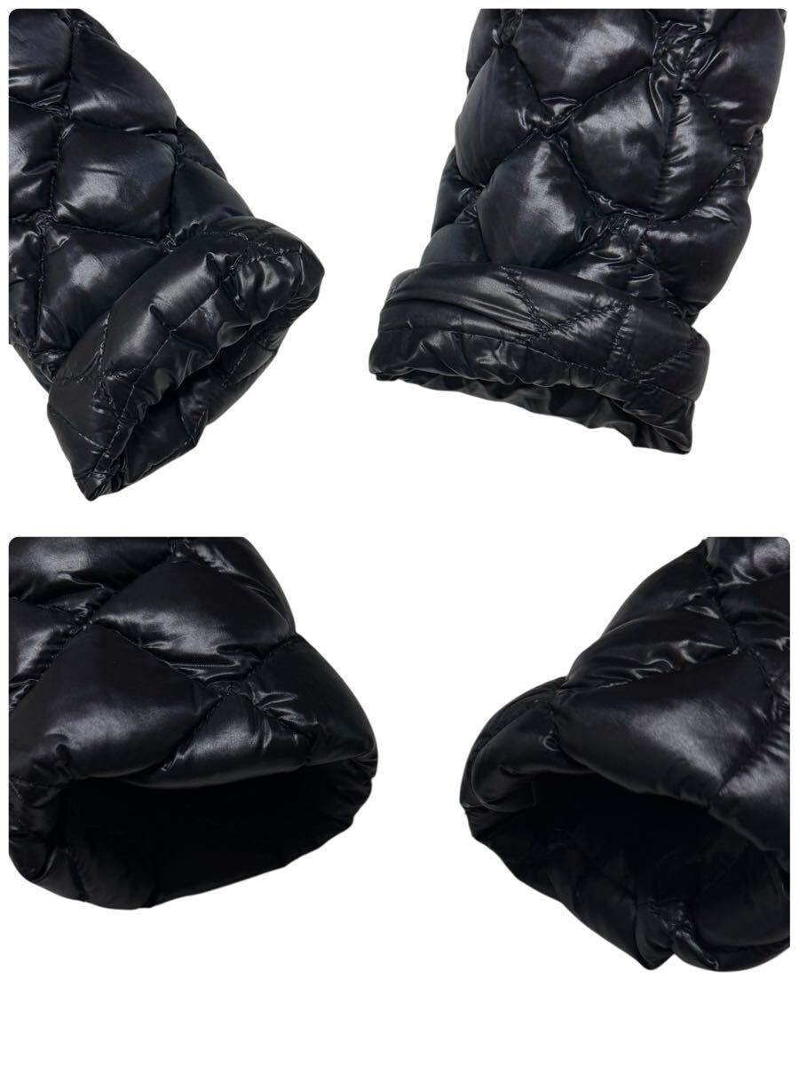 1円〜　極美品 タトラス DEADIA キルティング ダウンコート ファー付き 03 TATRAS ブラック ダウンジャケット Aライン ダウンジャケット _画像6