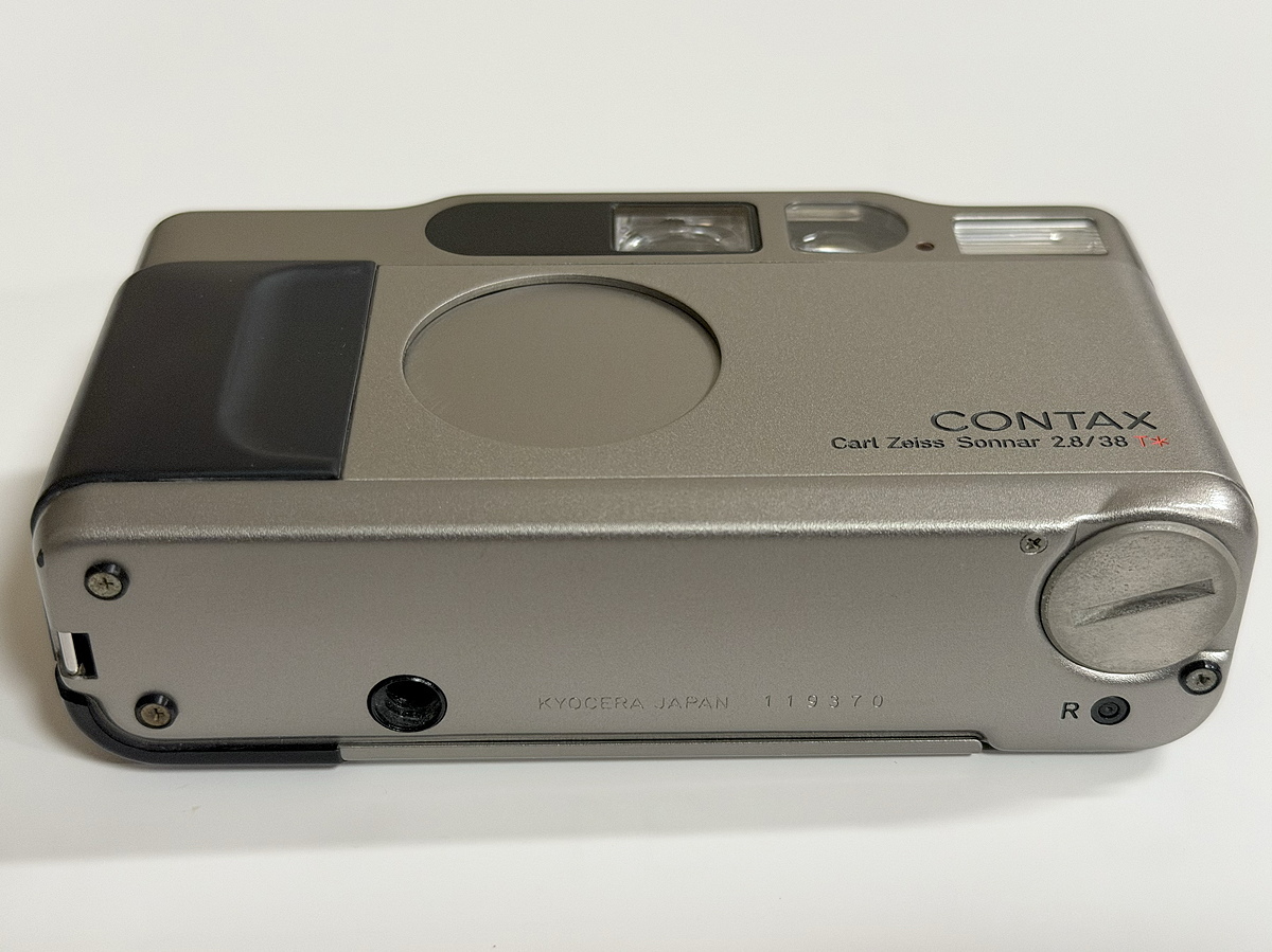 【美品・ジャンク・送料無料】コンタックス CONTAX T2 チタンシルバー_画像7