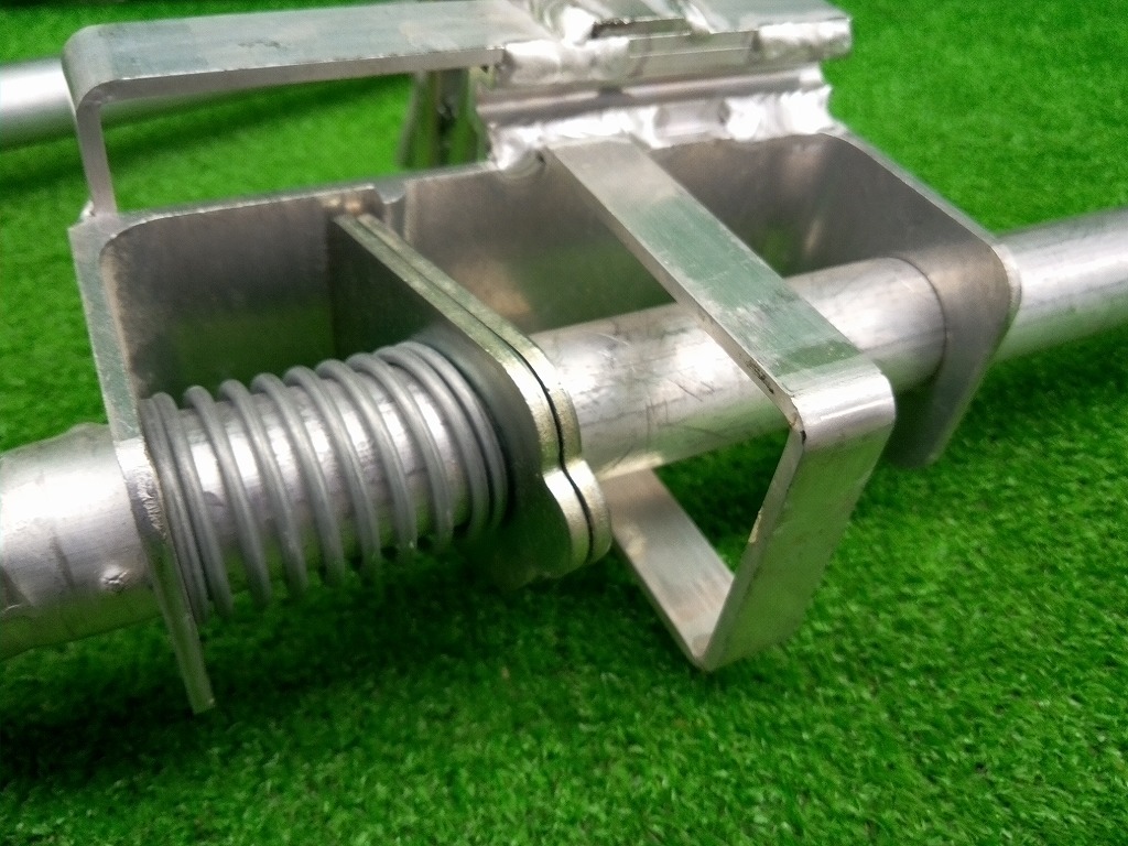 中古品 本宏製作所 HONKO 角フレーム脚立専用 安全ストッパー S-3AL 2本組_画像4