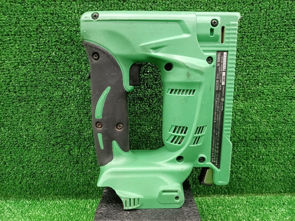 中古品 Hitachi koki 日立工機 18V 13mm コードレスタッカ N18DSL (NK) ケース付き_画像3