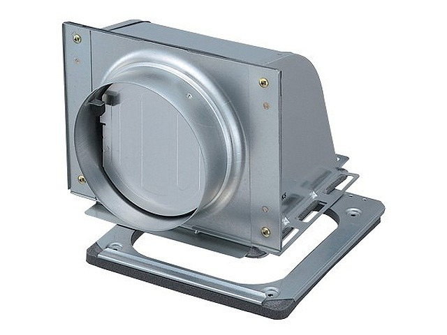 未開封 未使用品 MITSUBISHI ELECTRIC 三菱電機 フラット型 レンジフードファン 部材 P-60FHA 排気アタッチメント_画像1