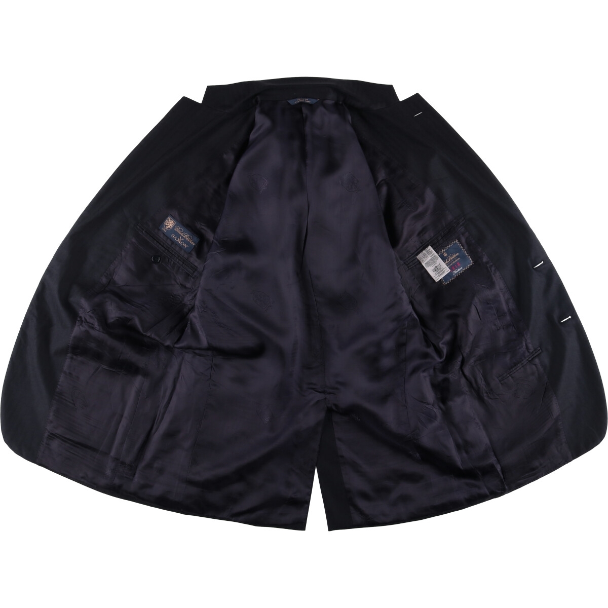 古着 ブルックスブラザーズ Brooks Brothers 1818 ヘリンボーン 紺ブレザー テーラードジャケット USA製 42/36 メンズL相当 /eaa592281_画像3