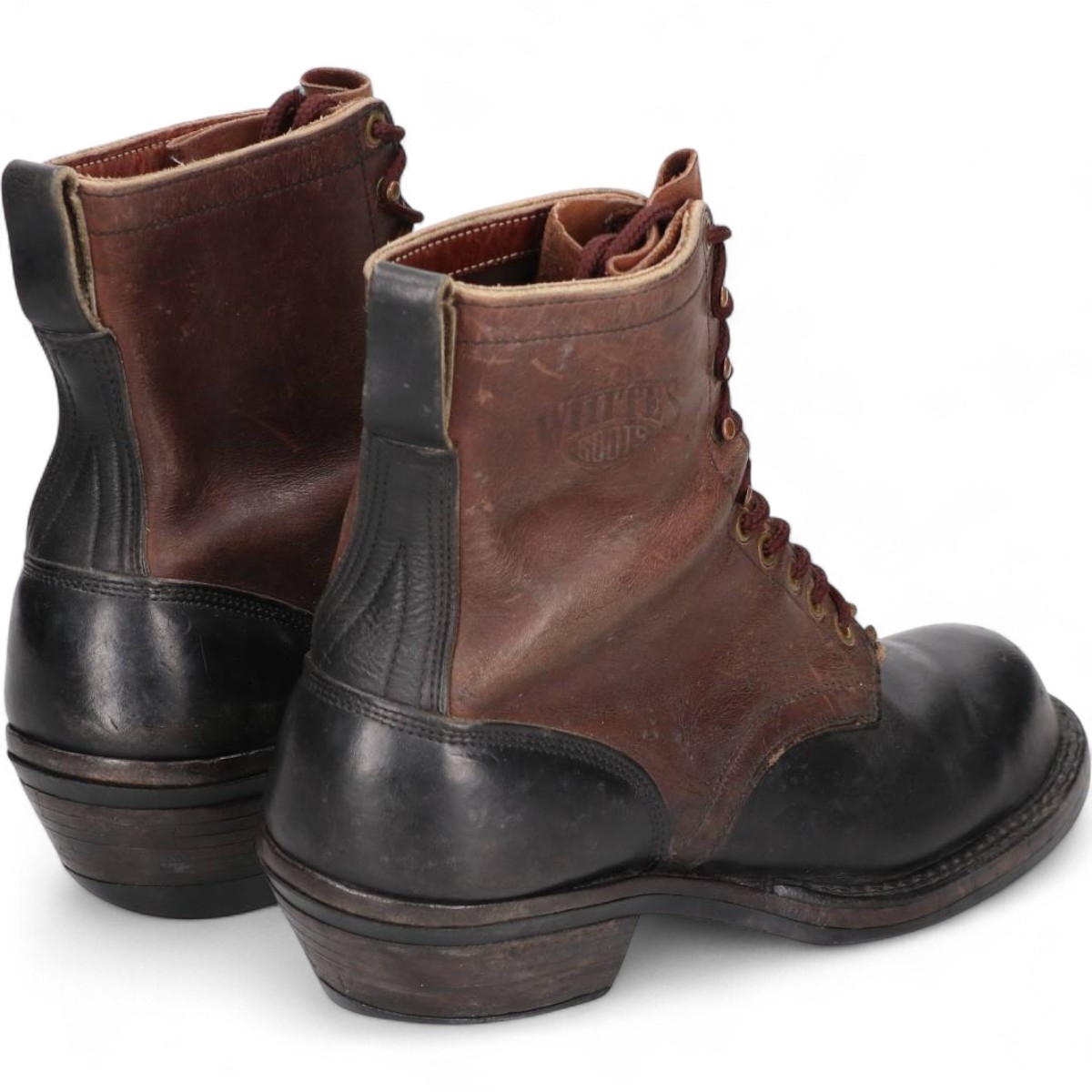  б/у одежда ho waitsuWHITE'S стеганый язык двухцветный steel turoga- ботинки 10 1/2F мужской 28.5cm соответствует /svb001019