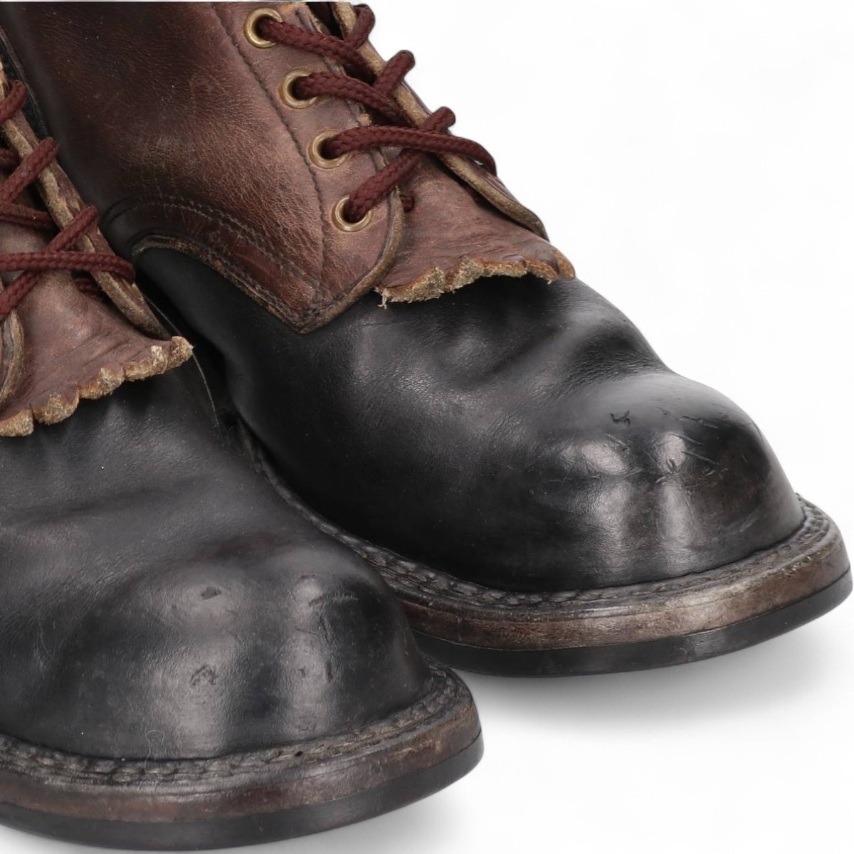  б/у одежда ho waitsuWHITE'S стеганый язык двухцветный steel turoga- ботинки 10 1/2F мужской 28.5cm соответствует /svb001019