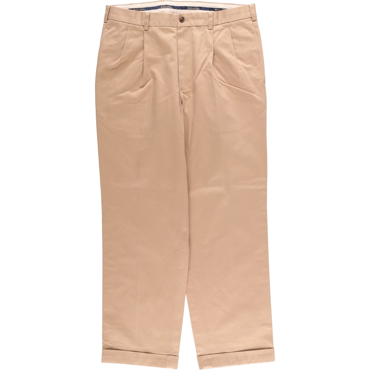  б/у одежда Brooks Brothers Brooks Brothers ADVANTAGE CHINO ELLIOT two tuck брюки-чинос мужской w34 соответствует /eaa594330