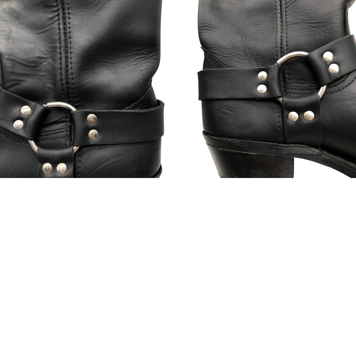 古着 フライ FRYE スクエアトゥ リングブーツ USA製 9 1/2M メンズ27.5cm相当 /saa014518_画像10
