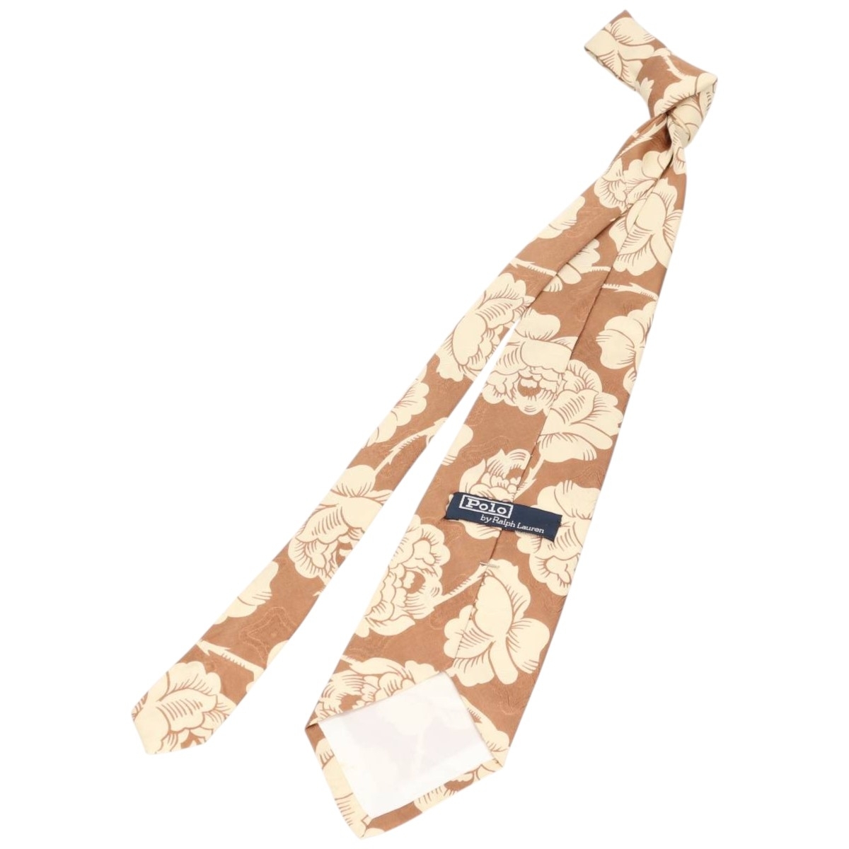 古着 ラルフローレン Ralph Lauren POLO by Ralph Lauren 花柄 ネクタイ USA製 /gaa005915_画像3