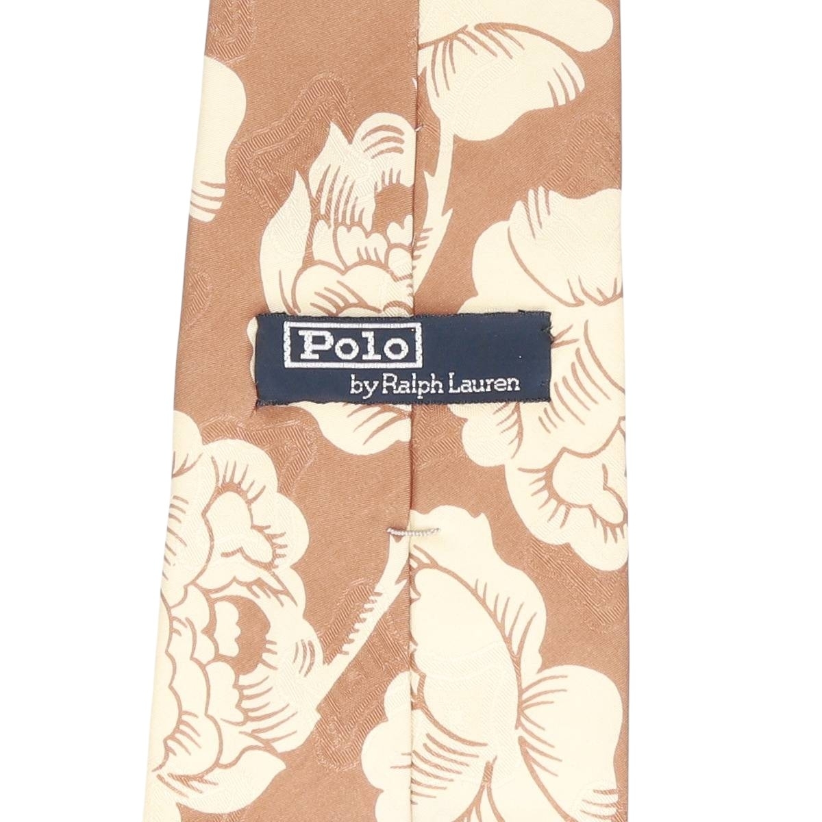 古着 ラルフローレン Ralph Lauren POLO by Ralph Lauren 花柄 ネクタイ USA製 /gaa005915_画像4