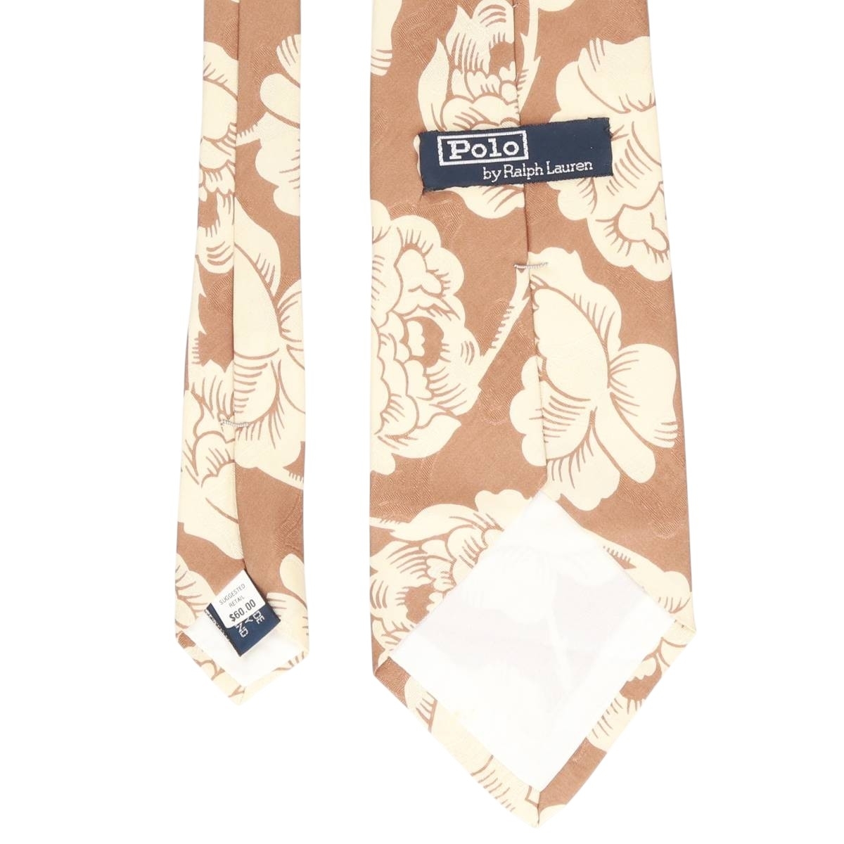 古着 ラルフローレン Ralph Lauren POLO by Ralph Lauren 花柄 ネクタイ USA製 /gaa005915_画像7