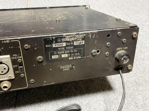 YAMAHA F1040 4way канал делитель текущее состояние товар Tamura trance установка 