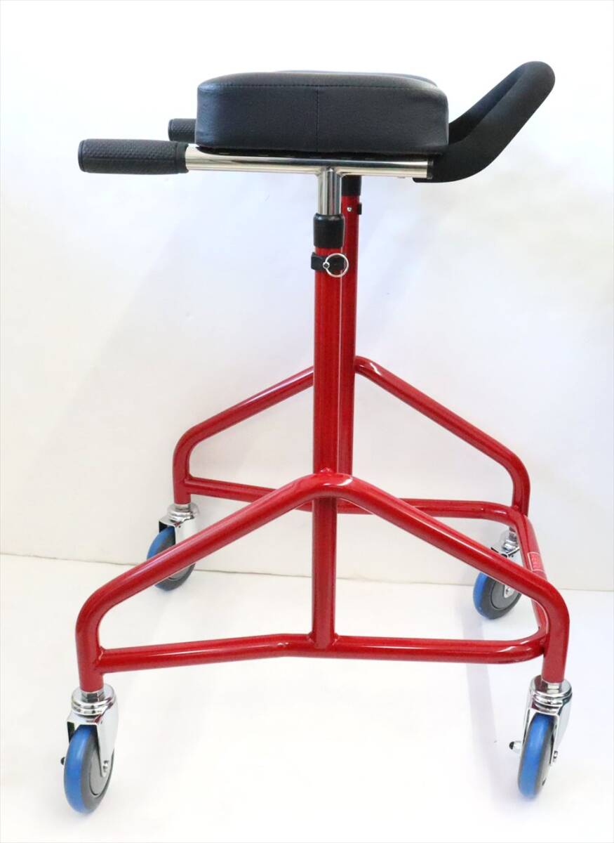 [ не использовался ]aruko- тонкий ходунки приспособление для ходьбы 4 колесо звезда свет медицинская помощь контейнер завод высота настройка есть уход для помещений A5471