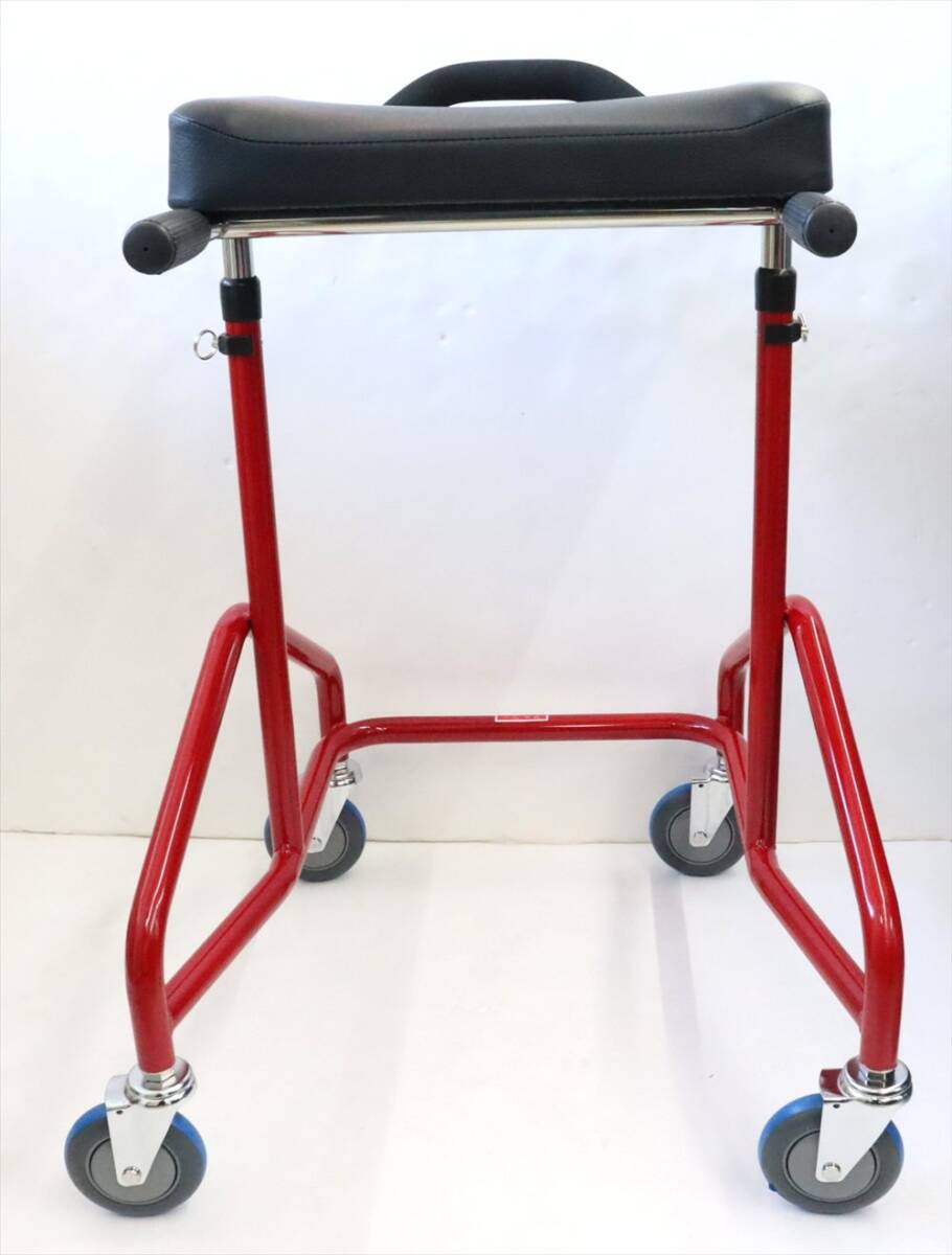 [ не использовался ]aruko- тонкий ходунки приспособление для ходьбы 4 колесо звезда свет медицинская помощь контейнер завод высота настройка есть уход для помещений A5471