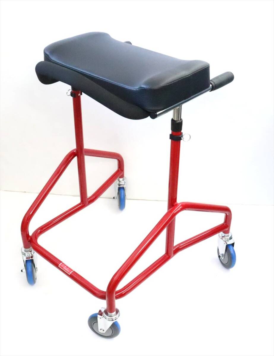 [ не использовался ]aruko- тонкий ходунки приспособление для ходьбы 4 колесо звезда свет медицинская помощь контейнер завод высота настройка есть уход для помещений A5471