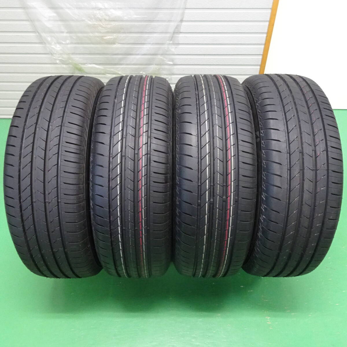 ★2025年1月納車・送料5280円～ 新車外し ブリヂストン ALENZA 225/65R17 ハリアー / RAV4 純正タイヤ 4本セット エクストレイル CX-5 CX-8_画像1