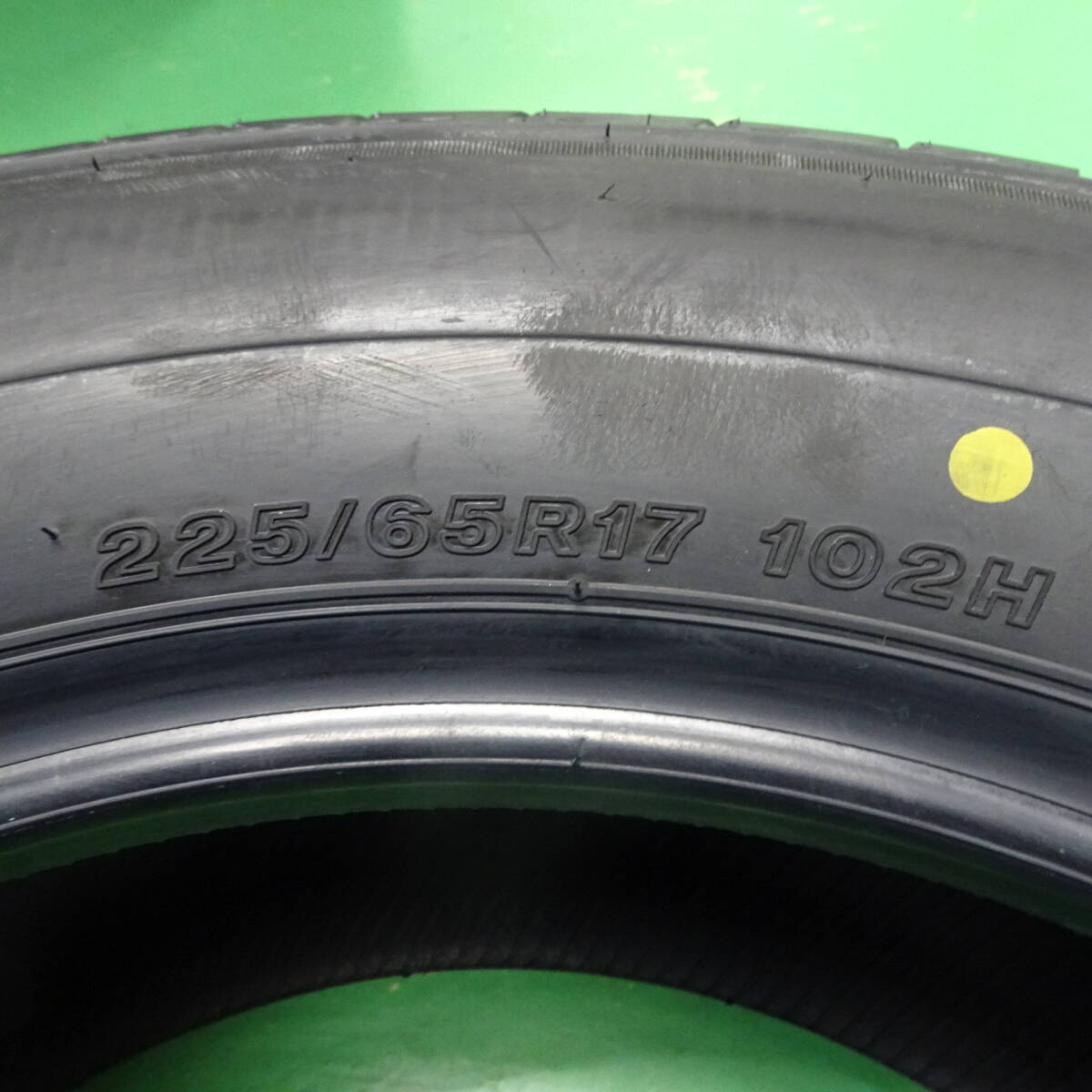 ★2025年1月納車・送料5280円～ 新車外し ブリヂストン ALENZA 225/65R17 ハリアー / RAV4 純正タイヤ 4本セット エクストレイル CX-5 CX-8_画像9