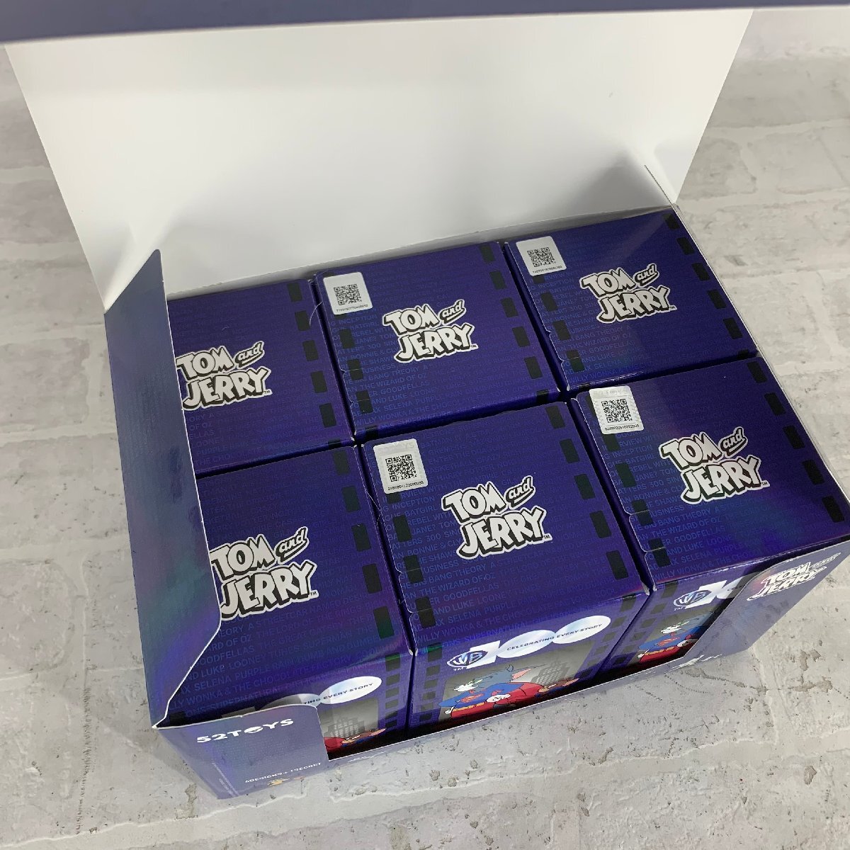 52TOYS Tom . Jerry wa-na-* Brothers 100 anniversary commemoration si- Lee zBOX 6 шт
