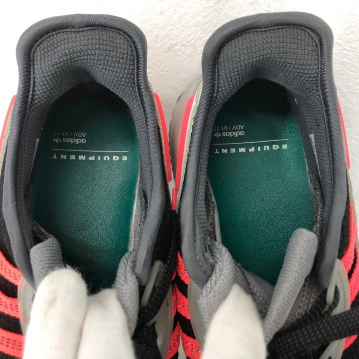 adidas Adidas коробка иметь EQT CUSHION ADVekip men to подушка AH2231 спортивные туфли SIZE: 28cm черный MH632025110406