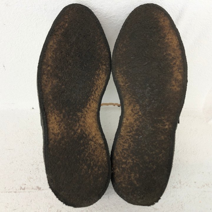 GEORGE COX ジョージコックス 3976 ブラックレザー × ホワイトレザー プレーンバックル仕様 SIZE: 6 ブラック/ホワイト MH632025110427_画像7