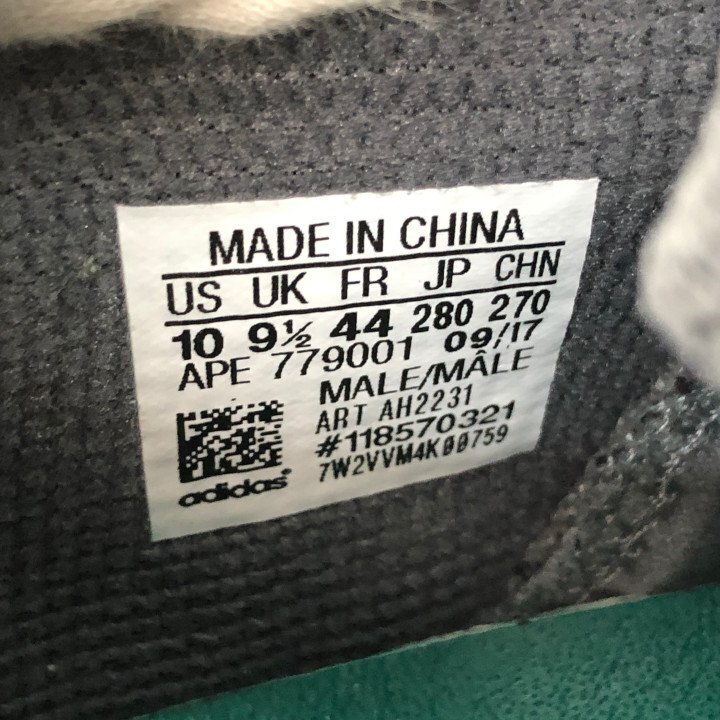 adidas Adidas коробка иметь EQT CUSHION ADVekip men to подушка AH2231 спортивные туфли SIZE: 28cm черный MH632025110406