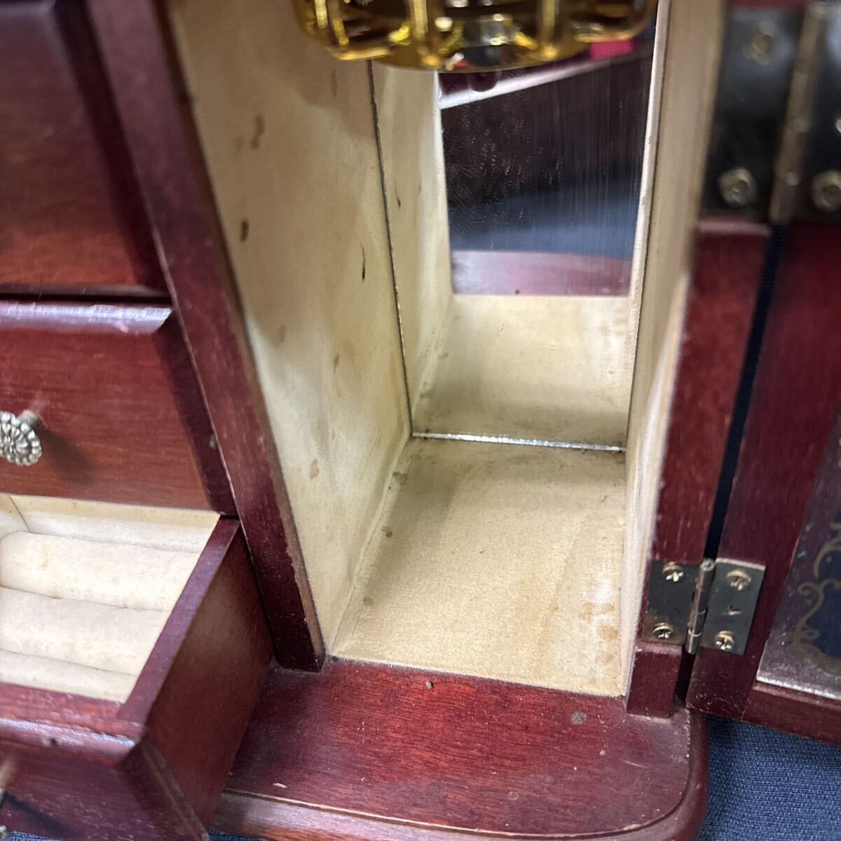 ◆オルゴール付 小物入れ アクセサリーボックス まとめ売り ジュエリー 収納 インテリア ケース ミュージックボックス 昭和レトロ 283-92_画像4