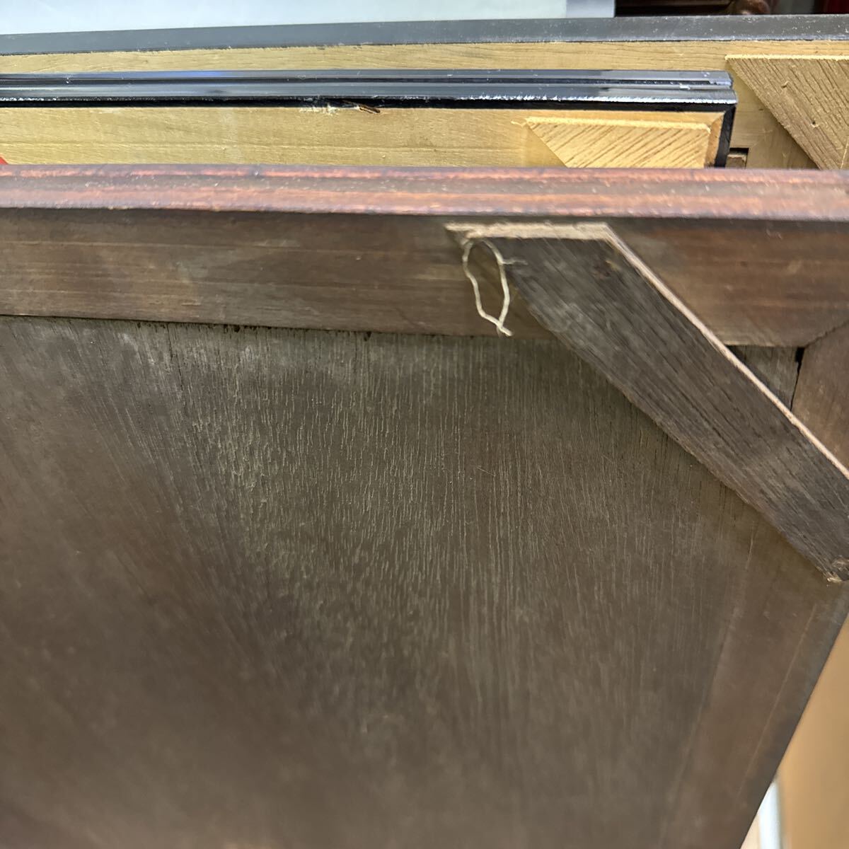 ◆中古 額縁 まとめ売り 18点セット 賞状 絵画 ポスター 色紙 パズル 木製 アート フレーム 壁掛 インテリア 和風 レトロ 飾り 286-70_画像6