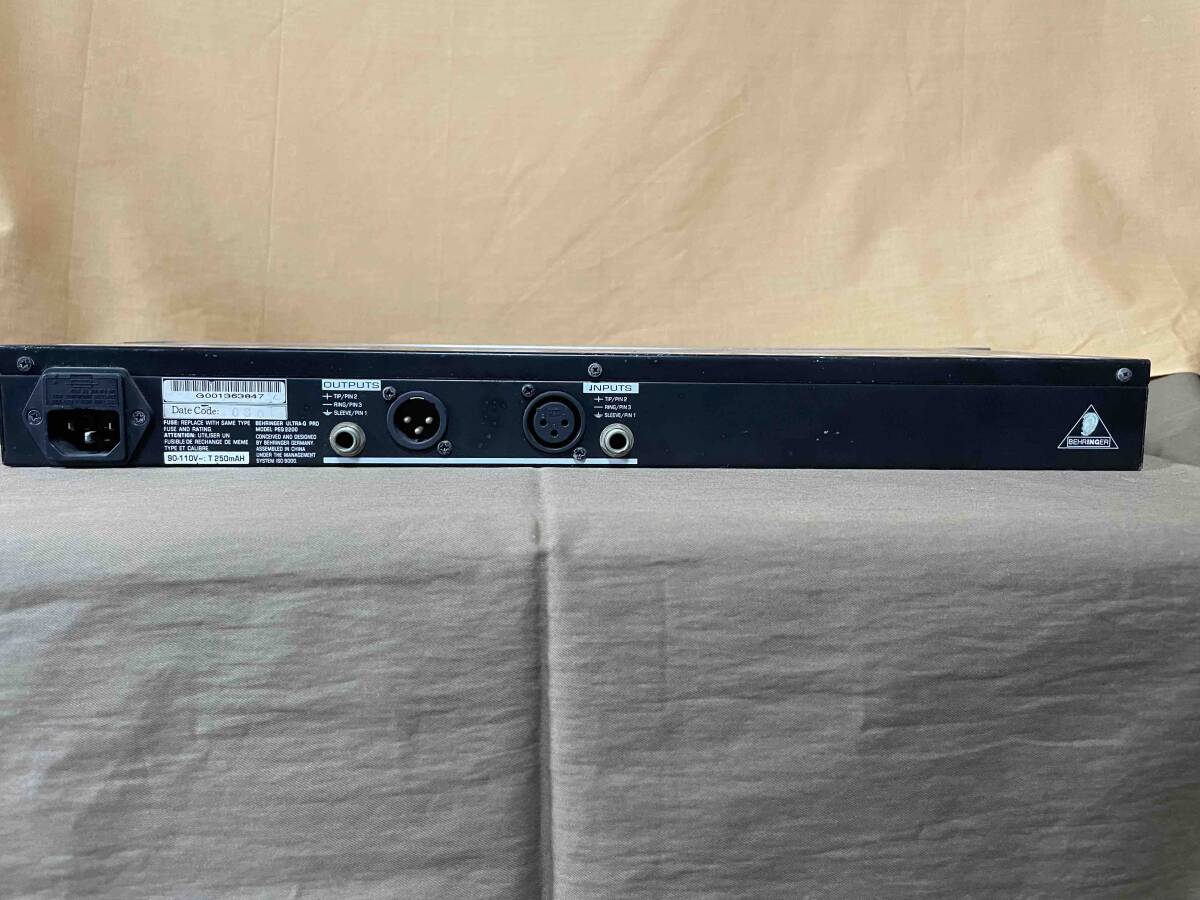 BEHRINGER Ultra-Q Pro Model PEQ 2200_画像3
