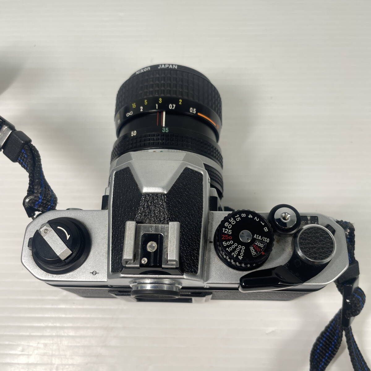 2511M1608 Nikon Nikon пленочный фотоаппарат New FM2 серебряный корпус / линзы Zoom-NIKKOR 35~70mm 1:3.3~4.5 электризация проверка settled 