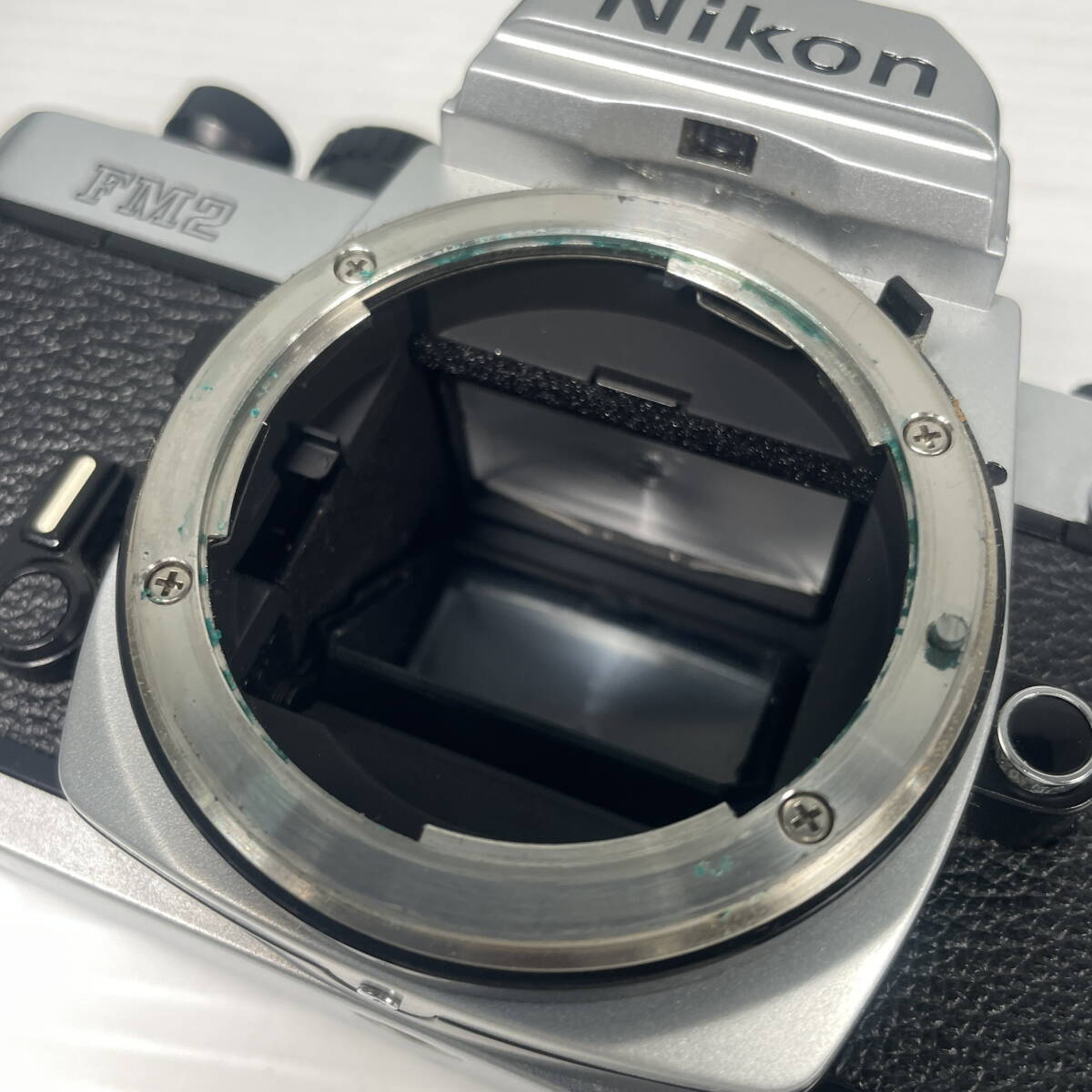 2511M1608 Nikon Nikon пленочный фотоаппарат New FM2 серебряный корпус / линзы Zoom-NIKKOR 35~70mm 1:3.3~4.5 электризация проверка settled 